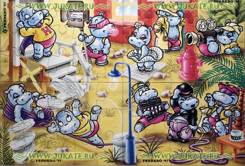 Jouet kinder Puzzle Mega Mäuse 610570 Allemagne 2001 étui de protection BPZ 